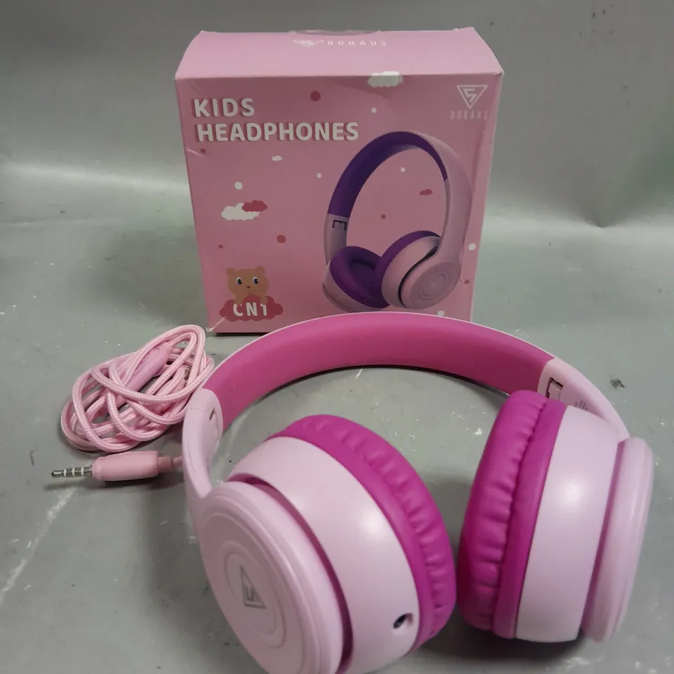 BOXED DOQAUS CN1 CHILDRENS HEADPHONES 