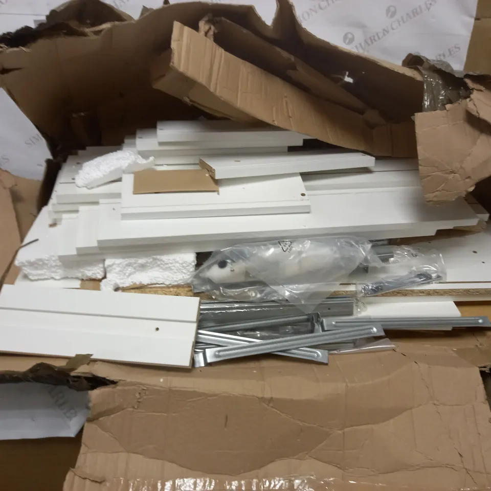 BOXED PANAMA 5 DRAWER CHEST - WHITE (1 BOX) - COLLECTION ONLY RRP £139