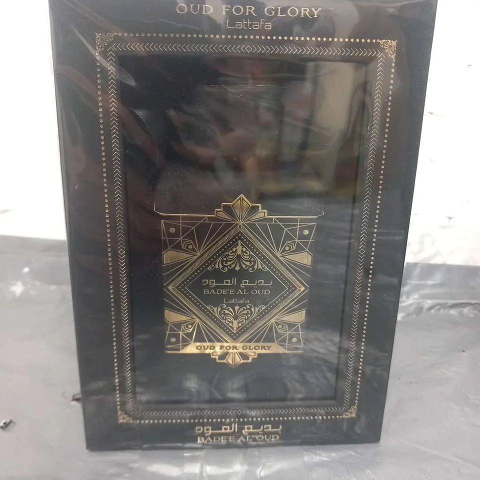BOXED AND SEALED BADE'E AL OUD OUD FOR GLORY LATTAFA EAU DE PARFUM 100ML