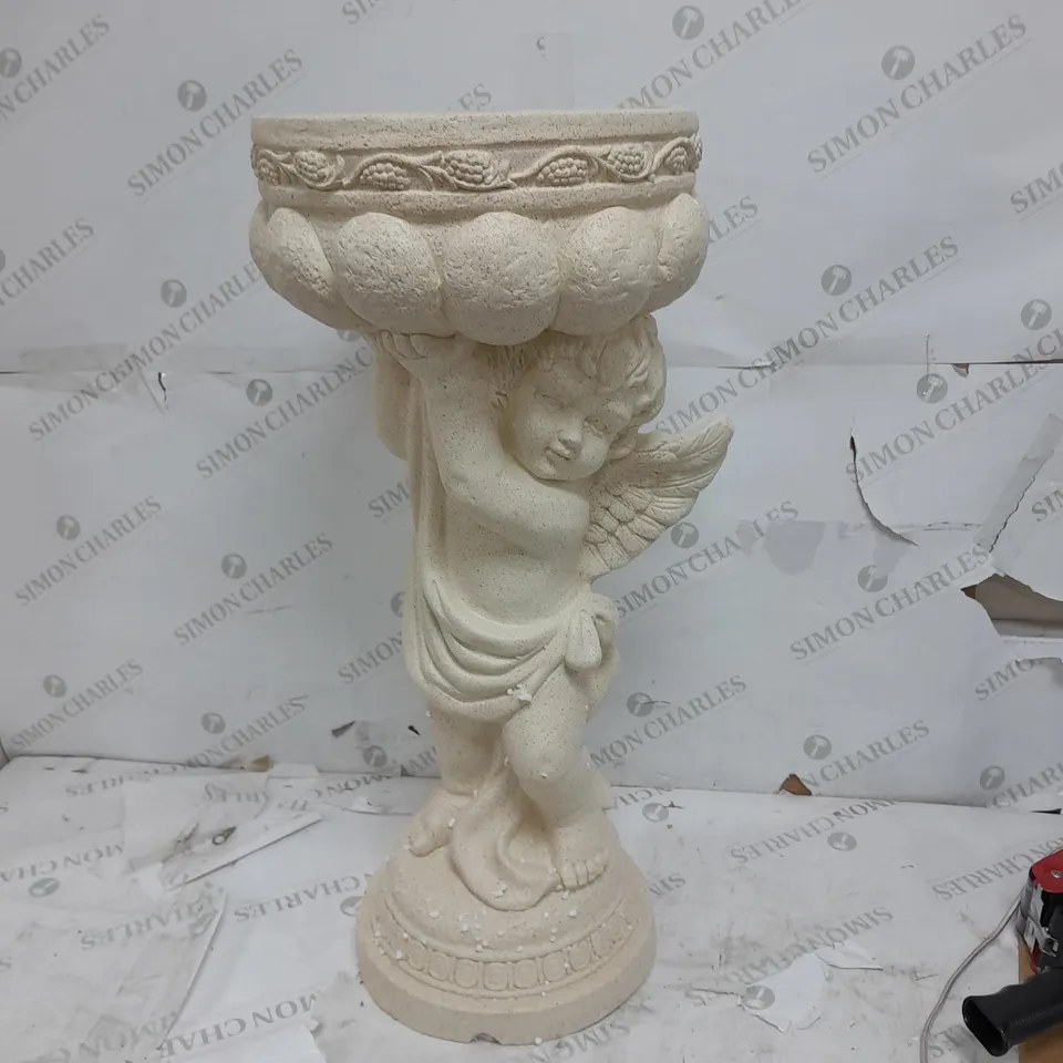 OUTLET MY GARDEN STORIES CHERUB SUN DIAL SCULPTURE