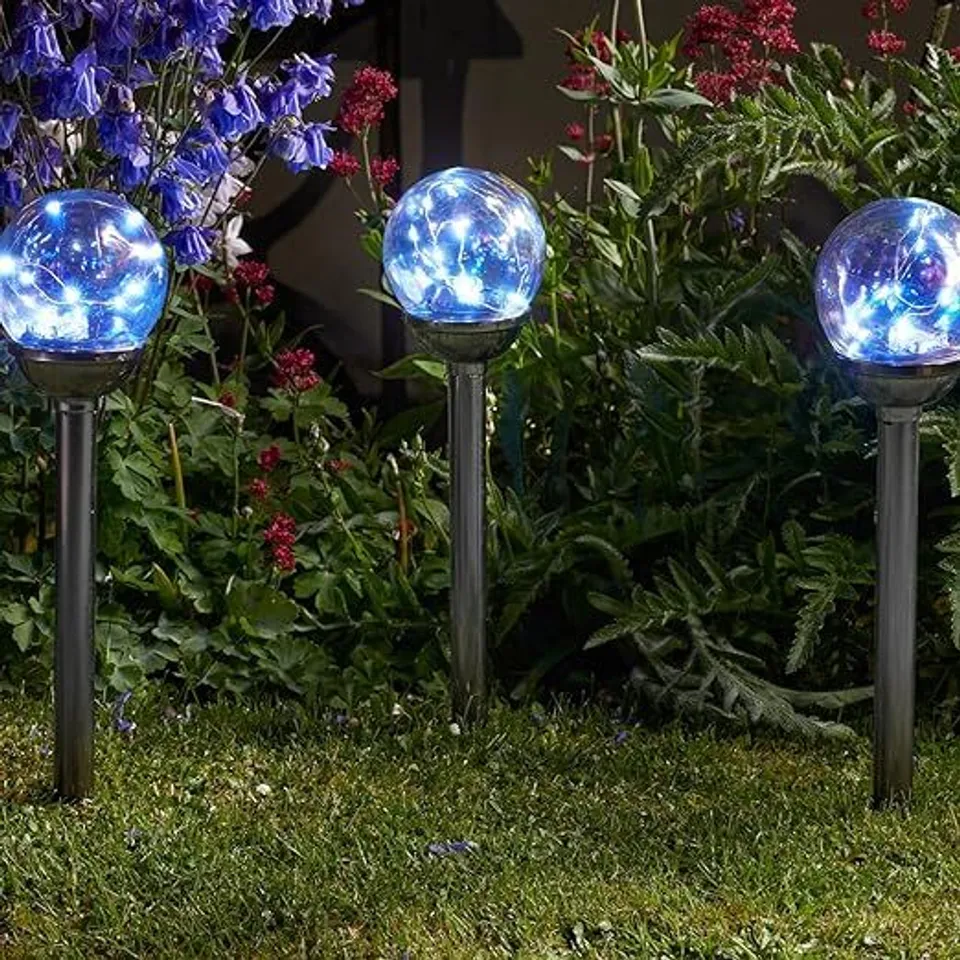 SOLAR FIREFLY OPAL STAKE LIGHT - 4 PACK