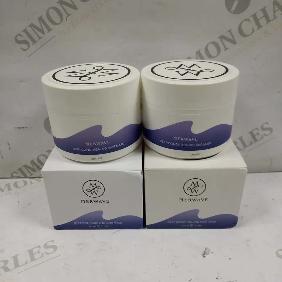 MERWAVE DEEP CONDITIONING HAIR MASK - 2 X 300ML