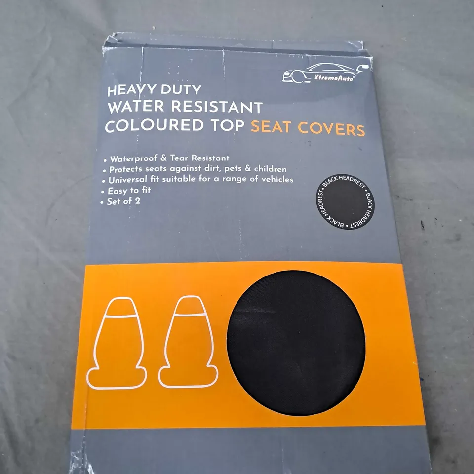 HEAVY DUTY WATER RESISTANT SEAT COVER 