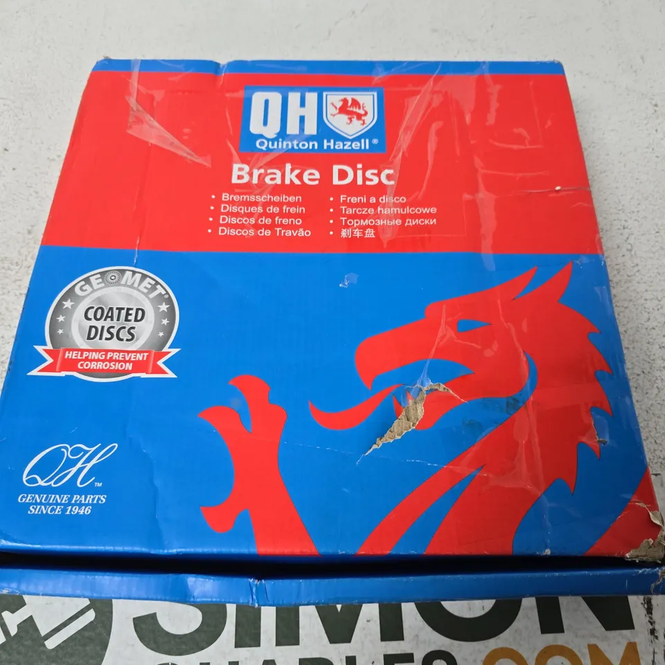 BOXED QUINTON HAZELL BRAKE DISC 