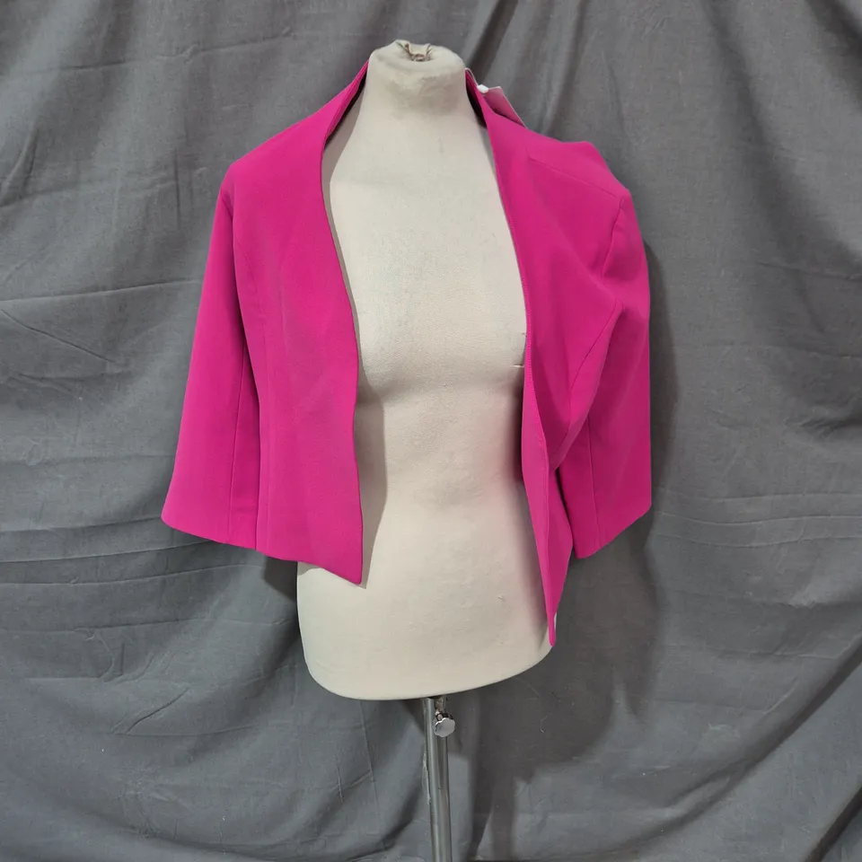 LIBRA WOMEN'S PINK BLAZER, SIZE 10