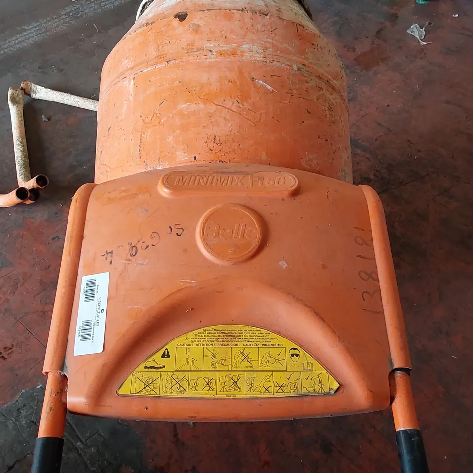 BELLE MINIMIX 150 CEMENT MIXER