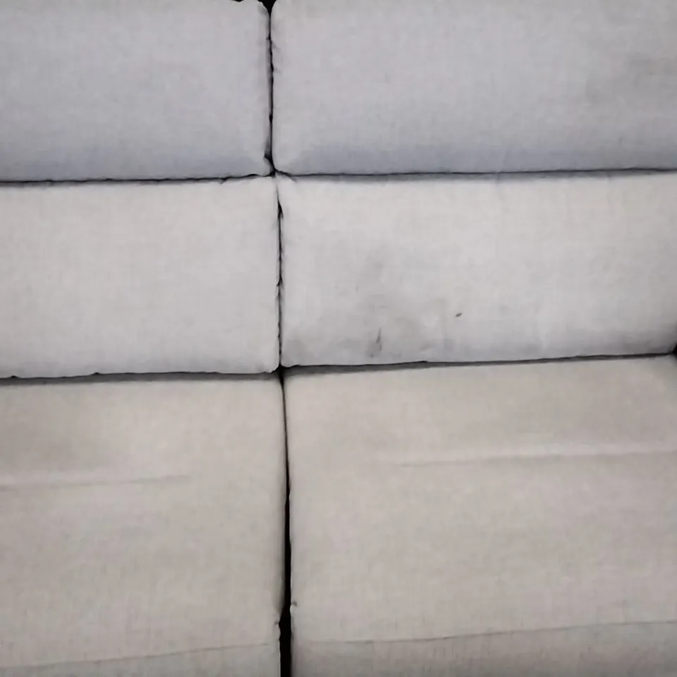 QUALITY BRITISH DESIGNED & MANUFACTURED G PLAN LIGHT GREY FABRIC ELECTRIC RECLINING 2 SEATER SOFA