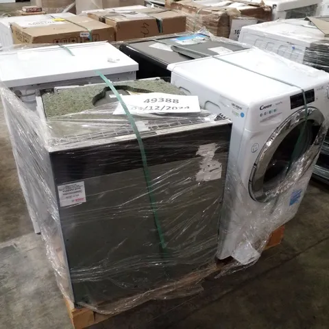 PALLET OF APPROXIMATELY 4 UNPROCESSED RAW RETURN WHITE GOODS TO INCLUDE;