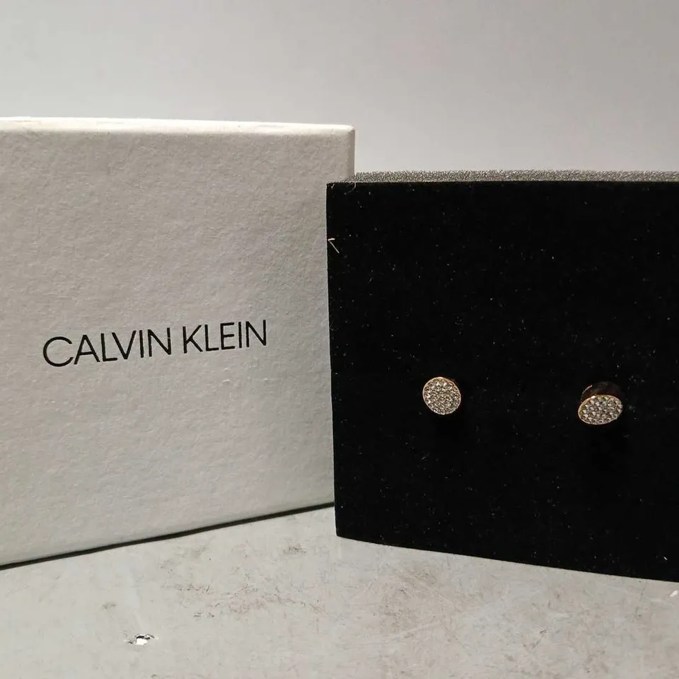 BOXED CALVIN KLEIN EARRINGS