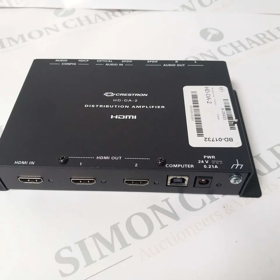 CRESTON HD-DA-2 DISTRIBUTION AMPLIFIER HDMI