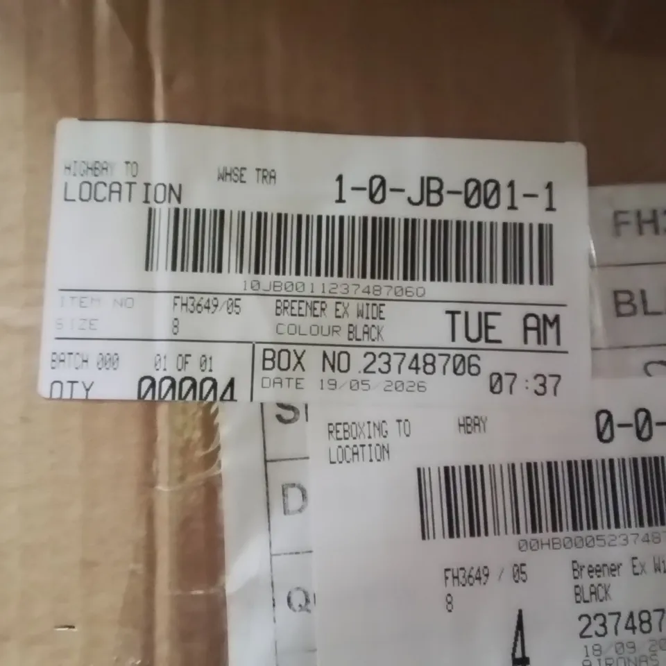 BOXED BRAND NEW APPROXIMATELY 4 SIMPLY BE BREENER EX WIDE SHOES SIZE 8