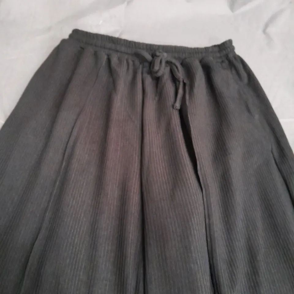 CIDER BAGGY BLACK TROUSERS - 0XL