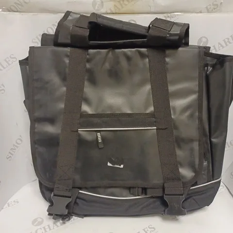 CORDO DOUBLE PANNIER BAG IN BLACK