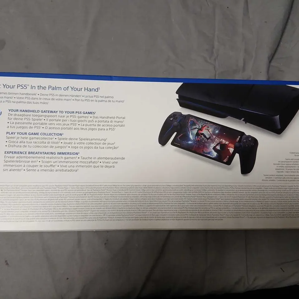 PLAYSTATION PORTAL REMOTE PLAYER – MIDNIGHT BLACK, BOXED (CFI-Y1016)