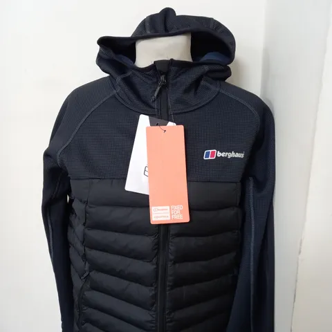 BERGHAUS ZIPPED PADDED COAT SIZE S