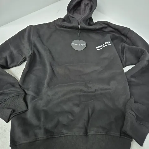 WHITE FOX BOUTIQUE THE MAIN SEASON OVERSIZED HOODIE – BLACK – SIZE M/L