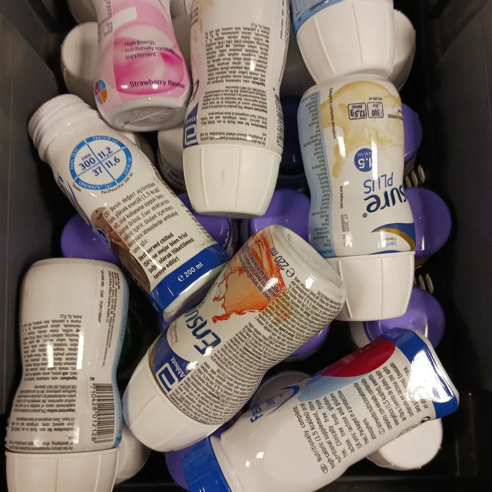 APPROXIMATELY 20 ASSORTED FOOD SUPPLEMENT DRINKS - COLLECTION ONLY 