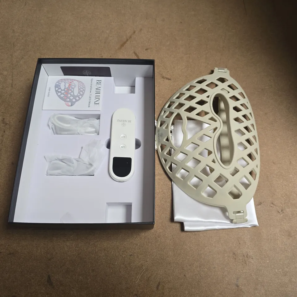 BEAULUXE SPECTRAGLOW 7 LED MASK – SEVEN-COLOUR LIGHT THERAPY (BOXED)
