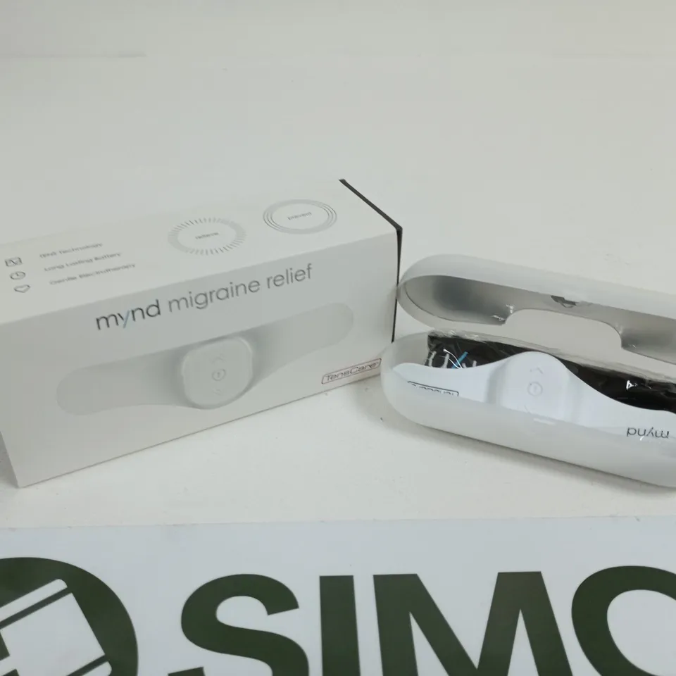 BOXED TENSCARE MYND MIGRAINE RELIEF