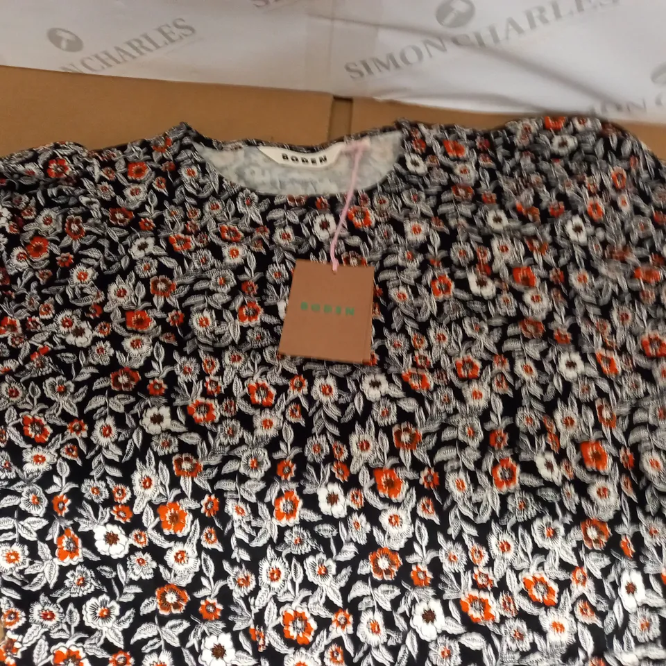 BODEN FLORAL DRESS - UK 10 R