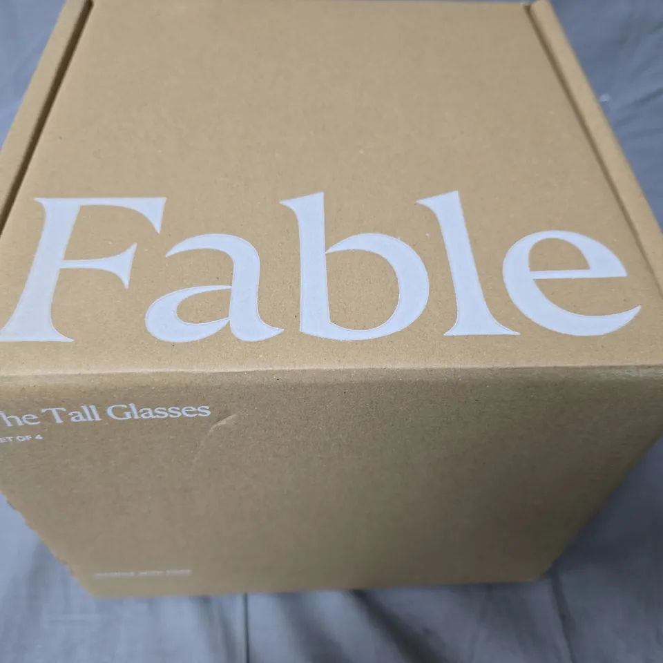 FABLE THE TALL GLASSES – SET OF 4
