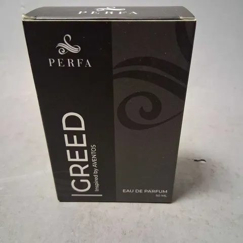 BOXED PERFA GREED INSPIRED BY AVENTOS EAU DE PARFUM 50ML