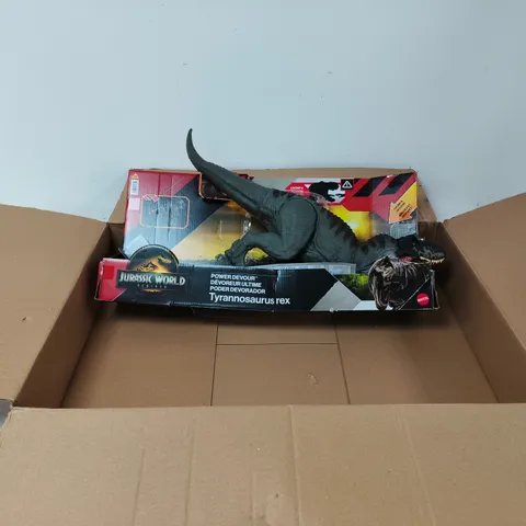 JURASSIC WORLD TYRANNOSAURUS REX ACTION FIGURE – POWER DEVOUR ULTIMATE (WITH PACKAGING)
