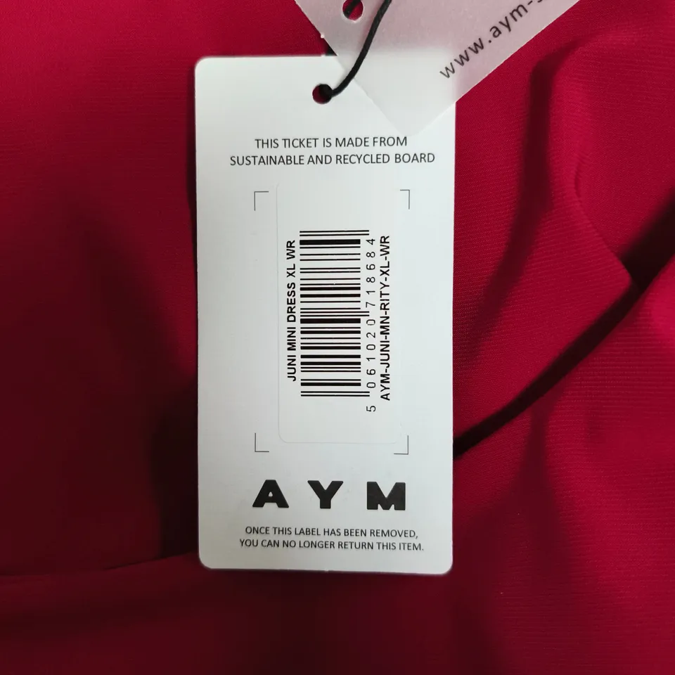 AYM PINK SLEEVELESS DRESS – WOMEN'S DAY DRESS XL
