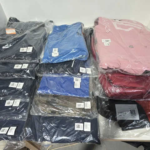 LOT OF APPROXIMATELY 24 ASSORTED BRAND NEW REGATTA AND DARE2BE CLOTHING ITEMS