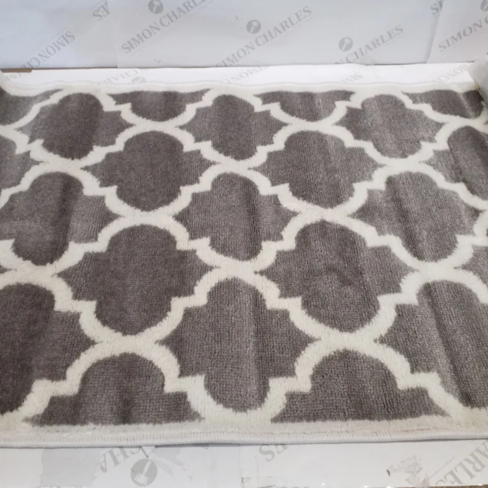 BRAND NEW PACO HOME SINAI 66 RUG IN GREY - 60×100CM