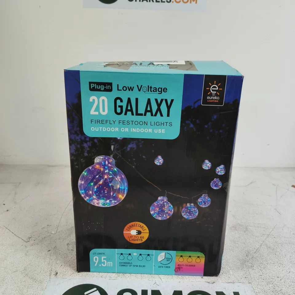 EUREKA LIGHTING 20 GALAXY FIREFLY FESTOON LIGHTS