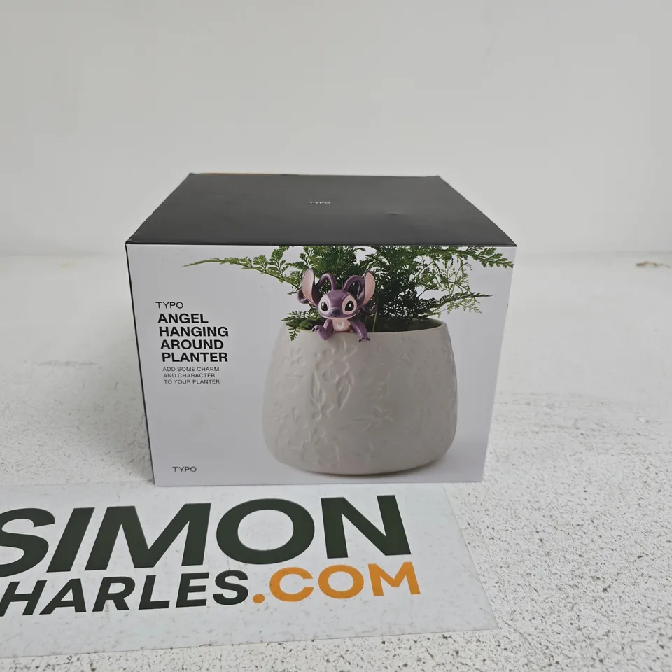 DISNEY STITCH HANDGIN AROUND PLANTER BOXED
