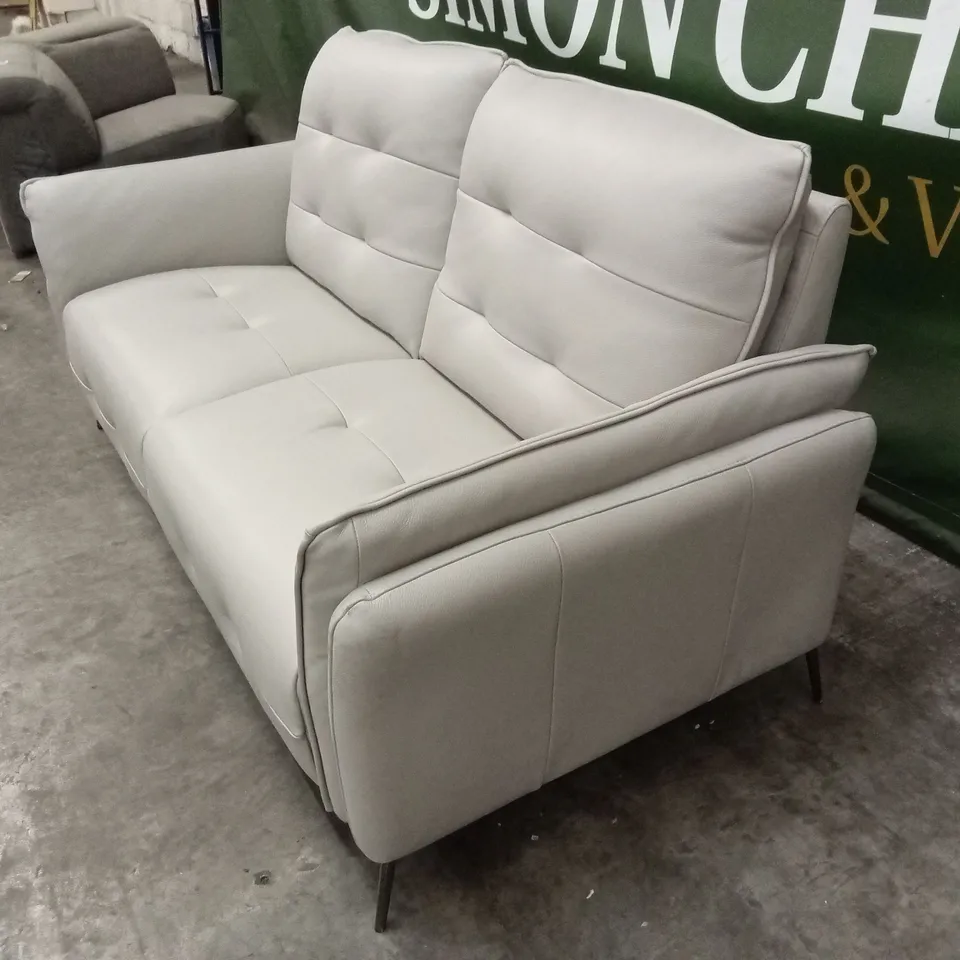 QUALITY DESIGNER ITALIAN MADE BOLZANO 2 SEATER LEATHER LOVESEAT