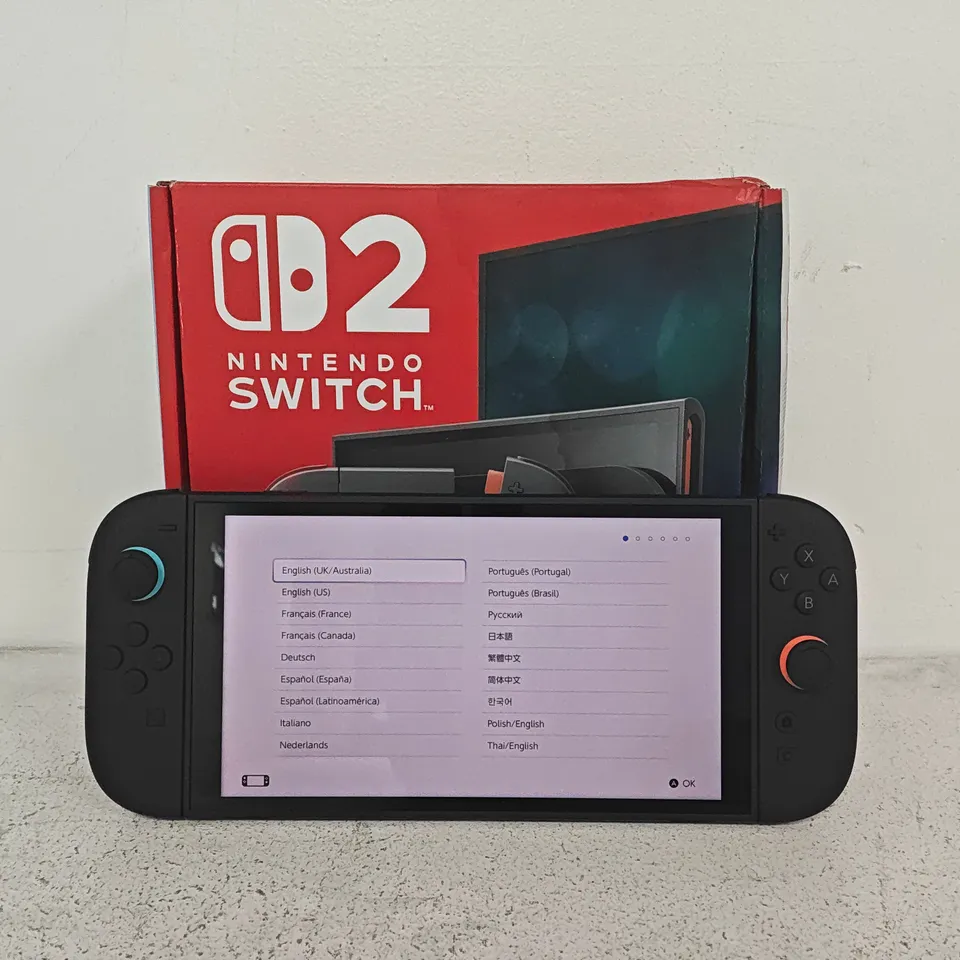 BOXED NINTENDO SWITCH 2 HANDHELD GAMING CONSOLE