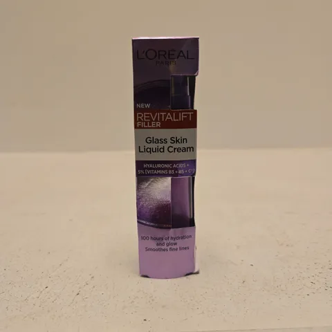 L'OREAL PARIS REVITALIFT FILLER GLASS SKIN LIQUID CREAM 50ML