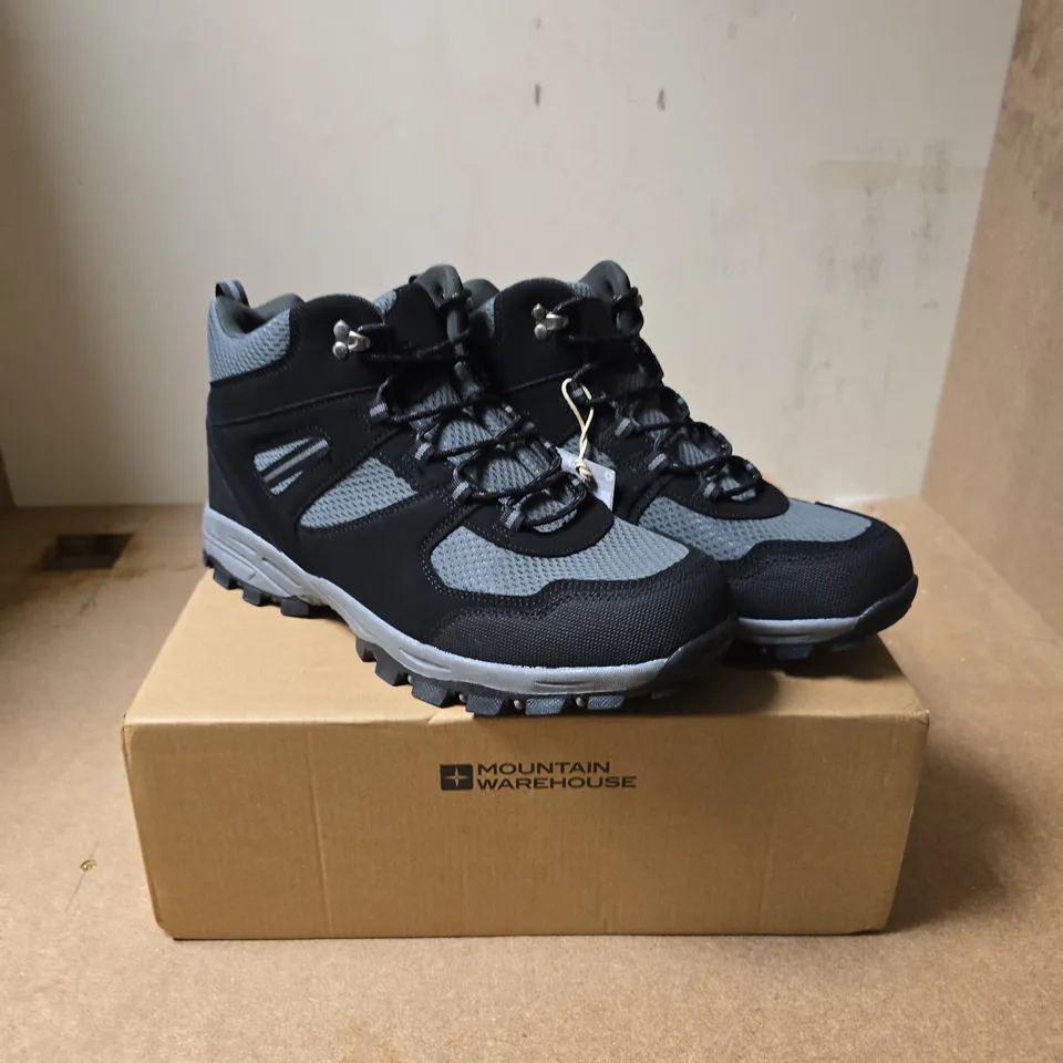 MOUNTAIN WAREHOUSE MCLEOD WIDE FIT OUTDOOR WALKING BOOTS – UK 11