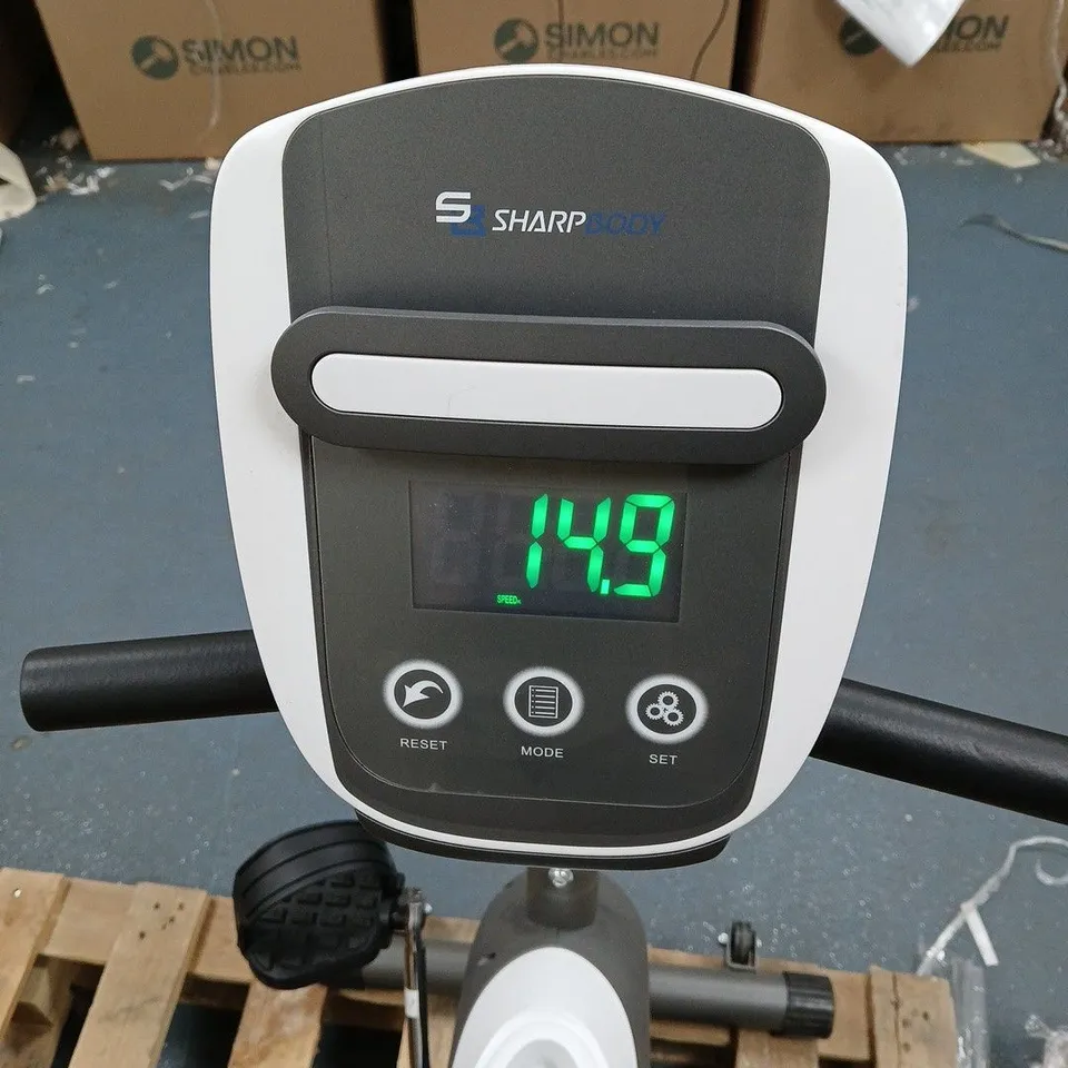 UNBOXED SHARPBODY RECUMBENT BIKE - COLLECTION ONLY 