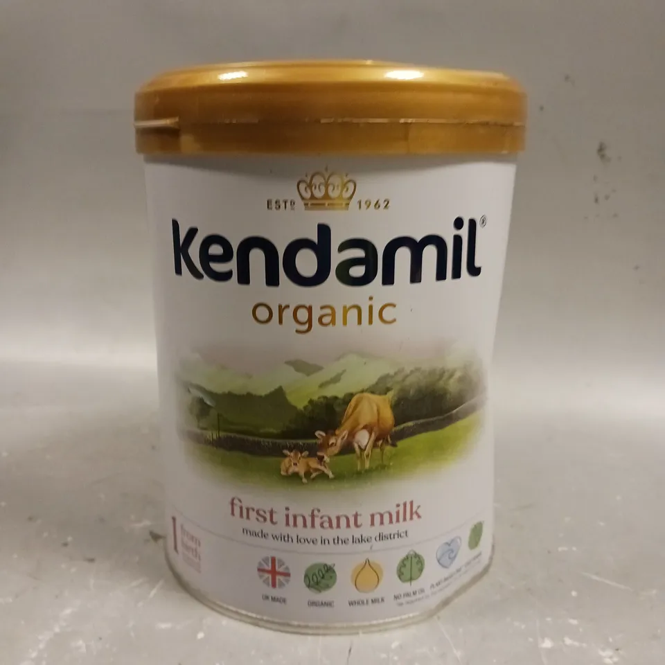 SEALED KENDAMIL ORGANIC FIRST INFANT MILK - FROM BIRTH - 800G