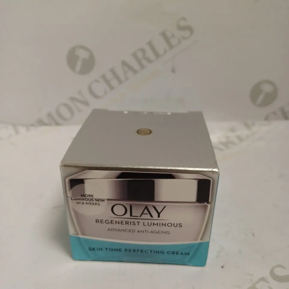 SEALED OLAY REGENERIST LUMINOUS SKIN TONE PERFECTING CREAM - 50ML