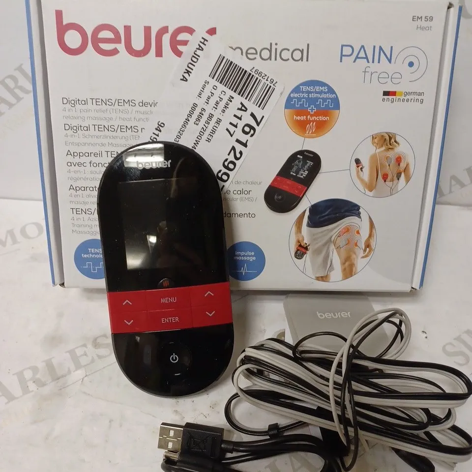 BEURER EM59 DIGITAL TENS/EMS DEVICE 