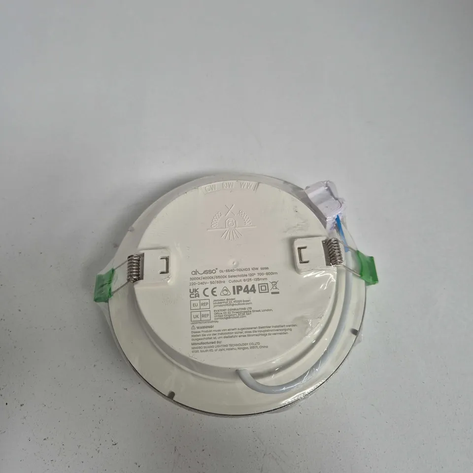 ALUSSO CIRCULAR LED CEILING DOWNLIGHT – WHITE, IP44