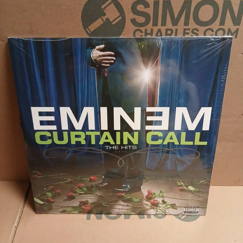 EMINEM CURTAIN CALL: THE HITS VINYL LP