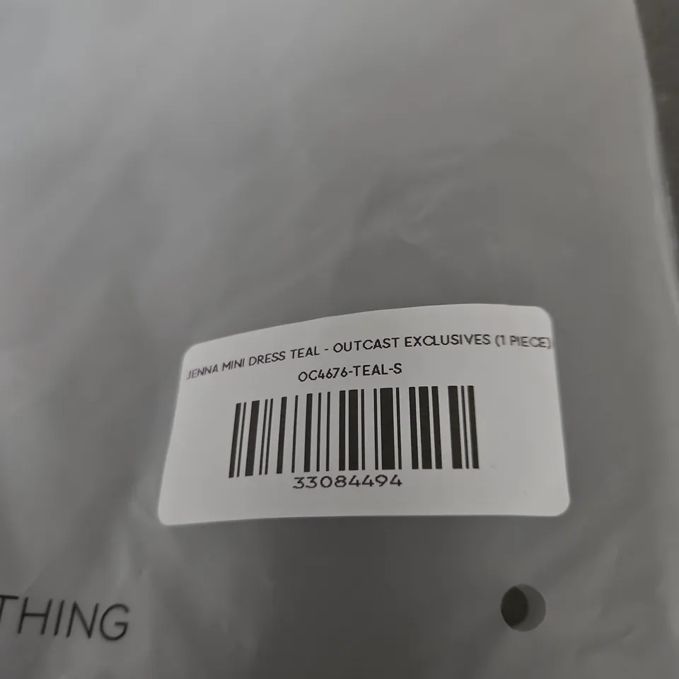 UK SIZE S JENNA MINI DRESS TEAL – OUTCAST EXCLUSIVES