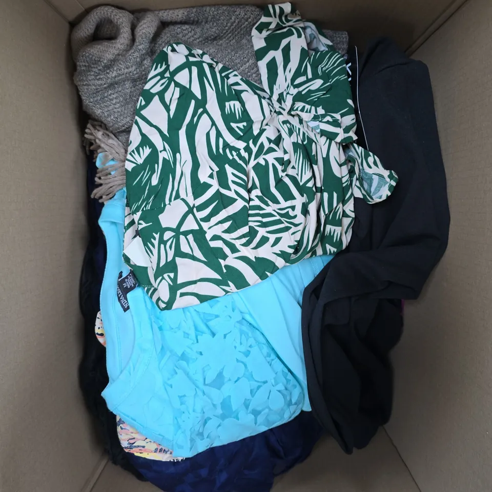 APPROXIMATELY 15 ASSORTED WOMENS CLOTHING PRODUCTS IN VARIOUS BRANDS & SIZES 