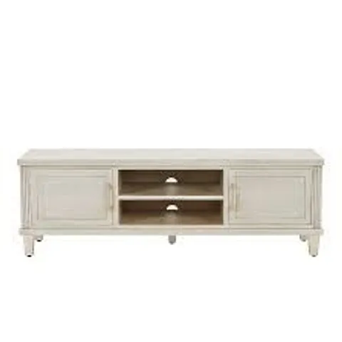 BOXED DUSK SIENNA 140CM TV STAND - NATURAL (1 BOX)