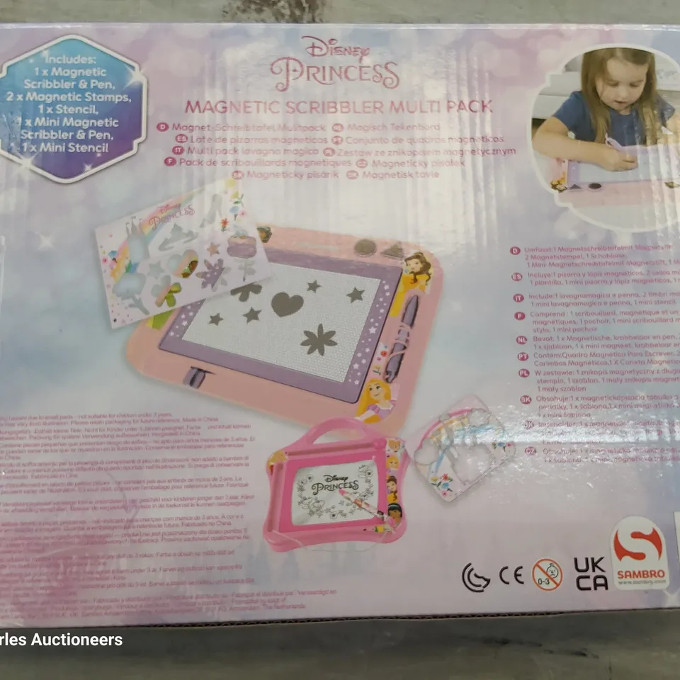 DISNEY PRINCESS MAGNETIC SCRIBBLER MULTI PACK