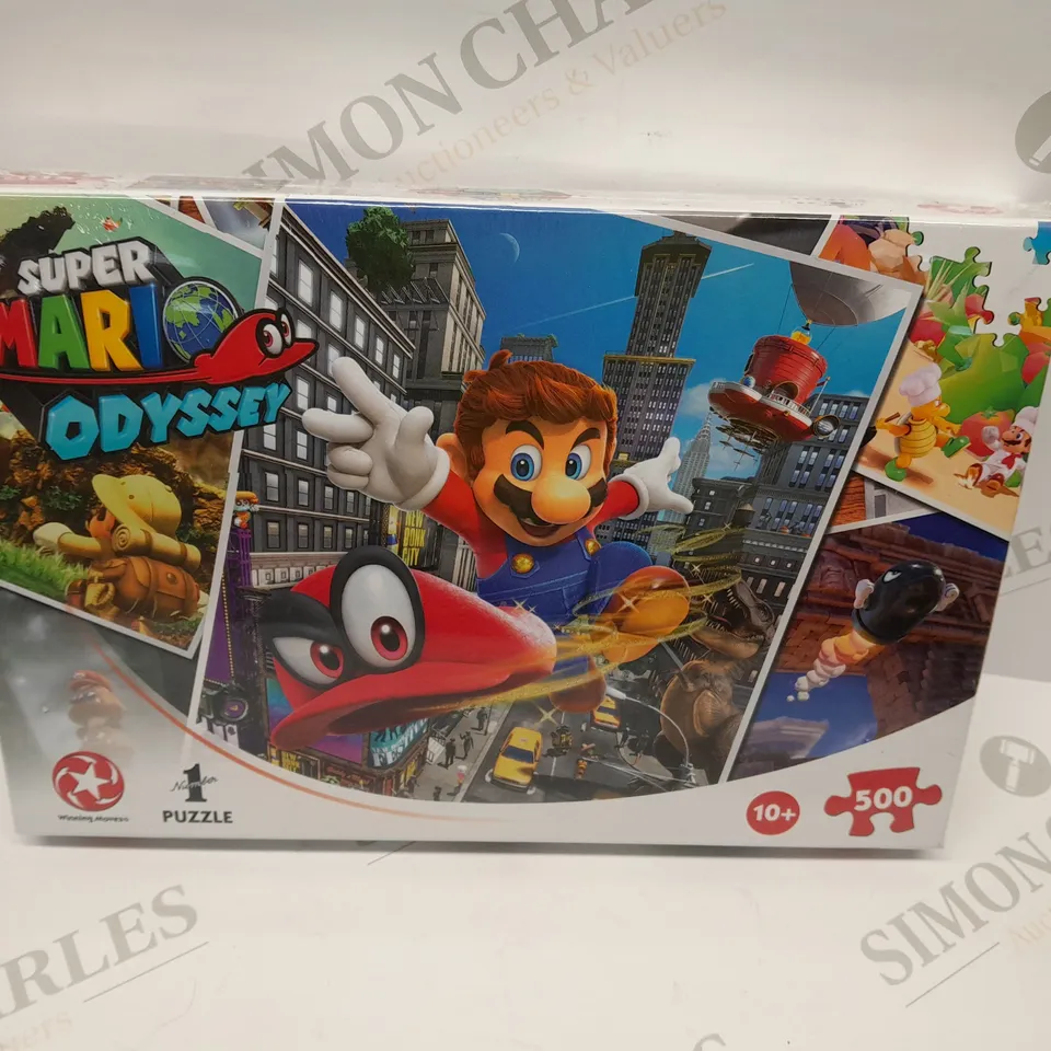 BRAND NEW BOXED SUPER MARIO ODYSSEY 500 PIECE JIGSAW PUZZLE