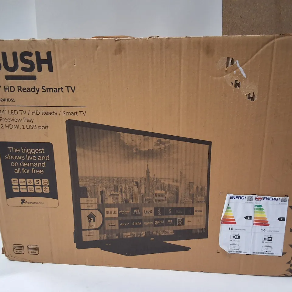 BUSH 24" HD READY SMART TV – BOXED