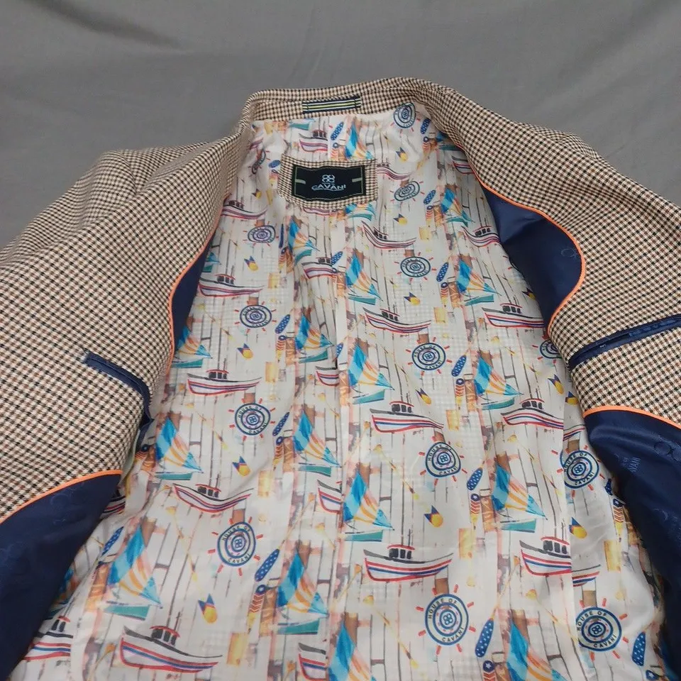 HOUSE OF CAVANI TWO BUTTON BLAZER SIZE UNSPECIFIED