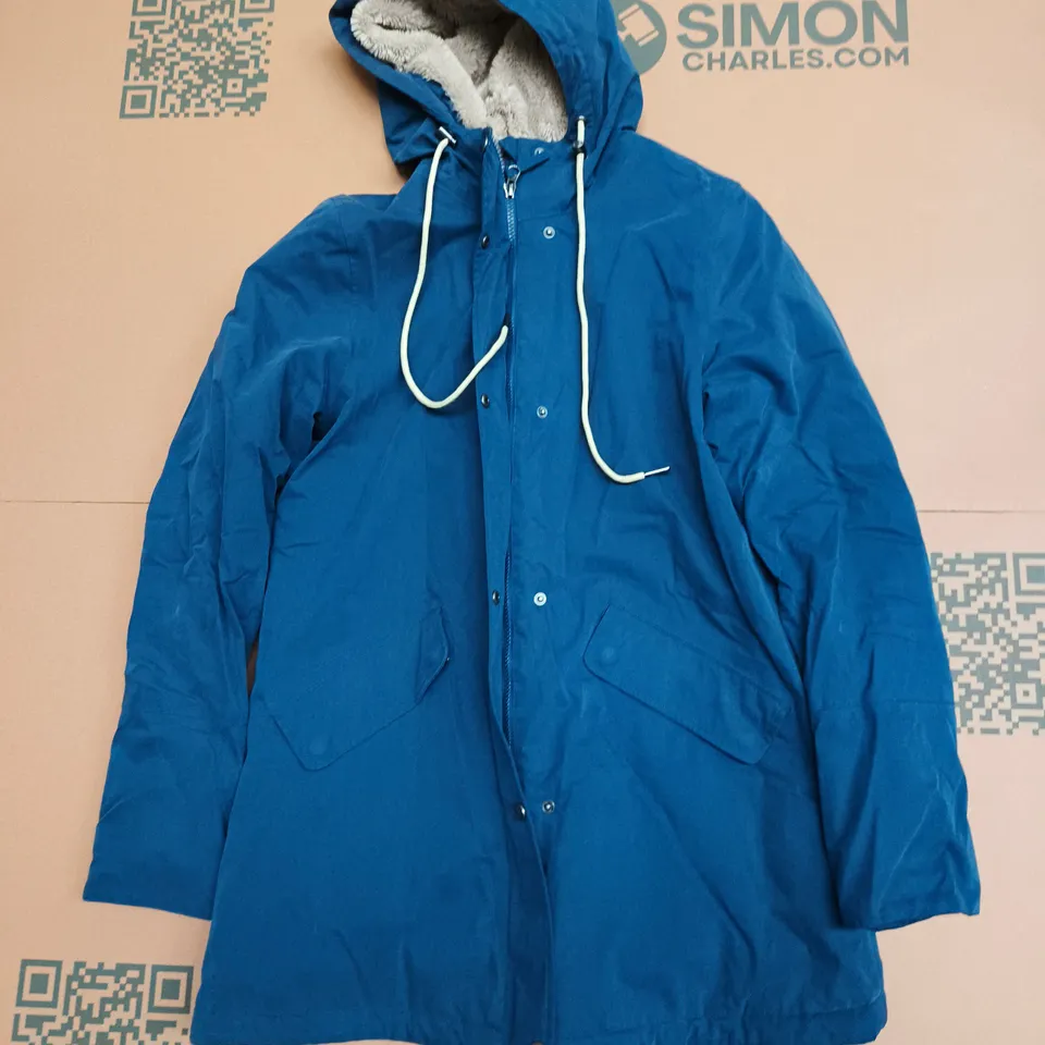 SEASALT CORNWALL RAIN LINED COAT IN NAVY - UK 10